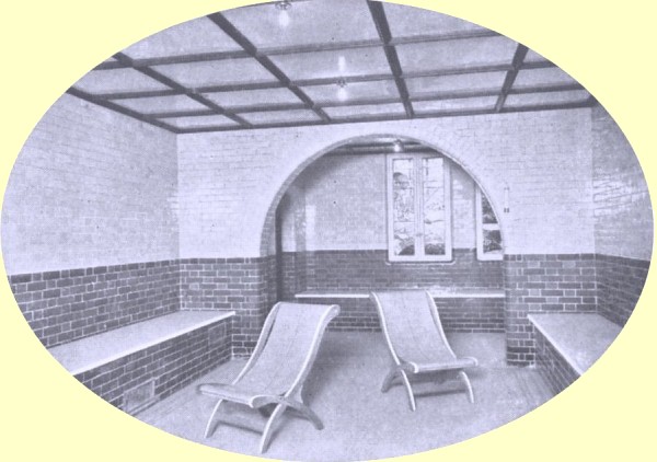 Camberwell Turkish baths: second and third hot rooms