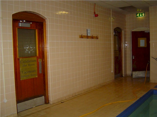 Inside the Erdington baths