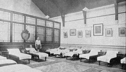 Cooling-room in the GWR Turkish bath, Swindon