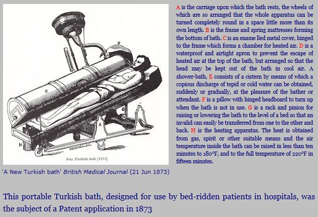 Portable Hospital Turkish bath