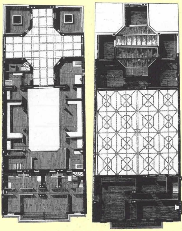 Upper floor plans