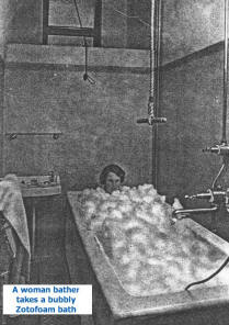 Zotofoam bath at Hastings