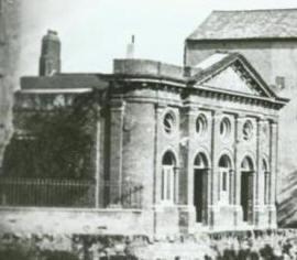 The building in 1859