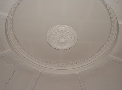 Underside of the dome