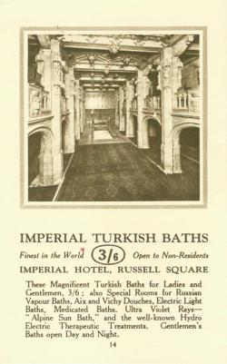 From a booklet advertising nine hotels in the Imperial group